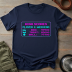 Weekend High Scores Dog Gamer Tee