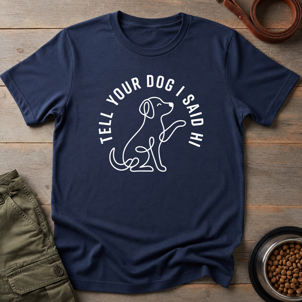 Formal Canine Salutation Tee