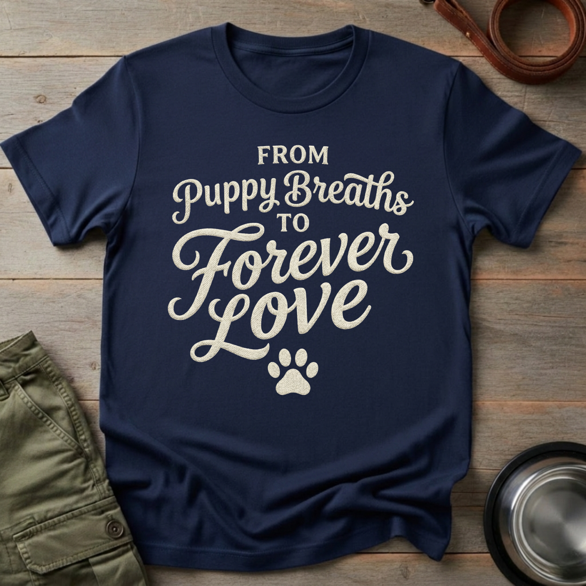 Puppy Breath Forever Love Tee