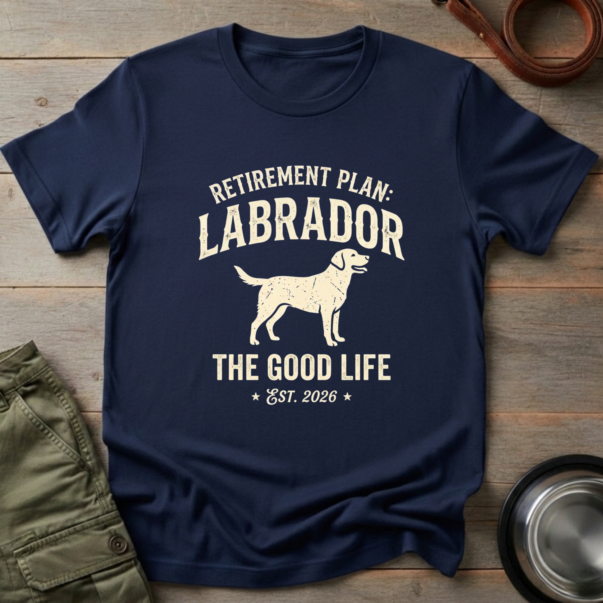 Labrador Retirement Plan Tee