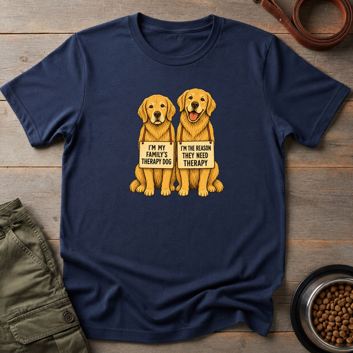 Family Therapy Dogs Tee