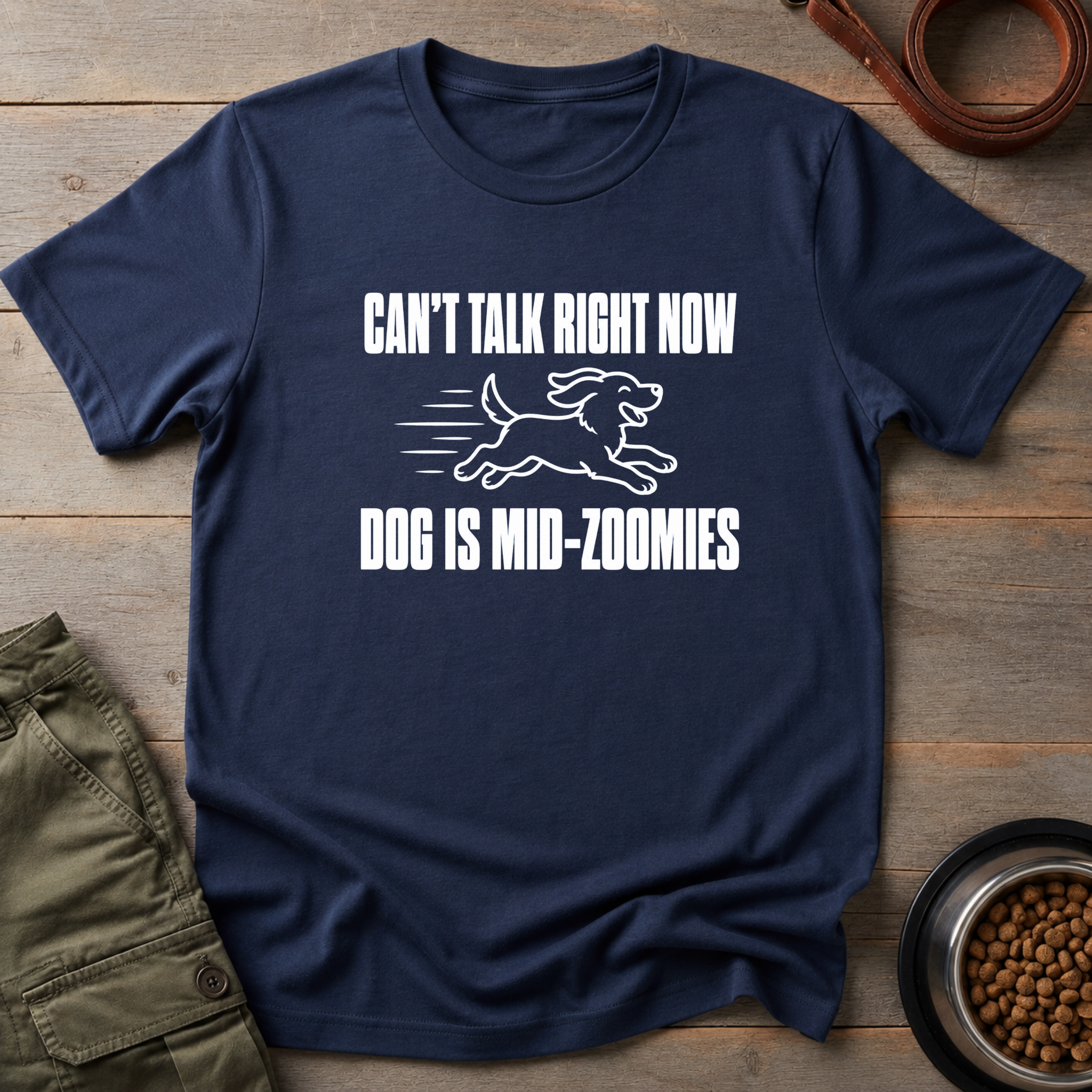 Dog Is Mid-Zoomies Vintage Tee
