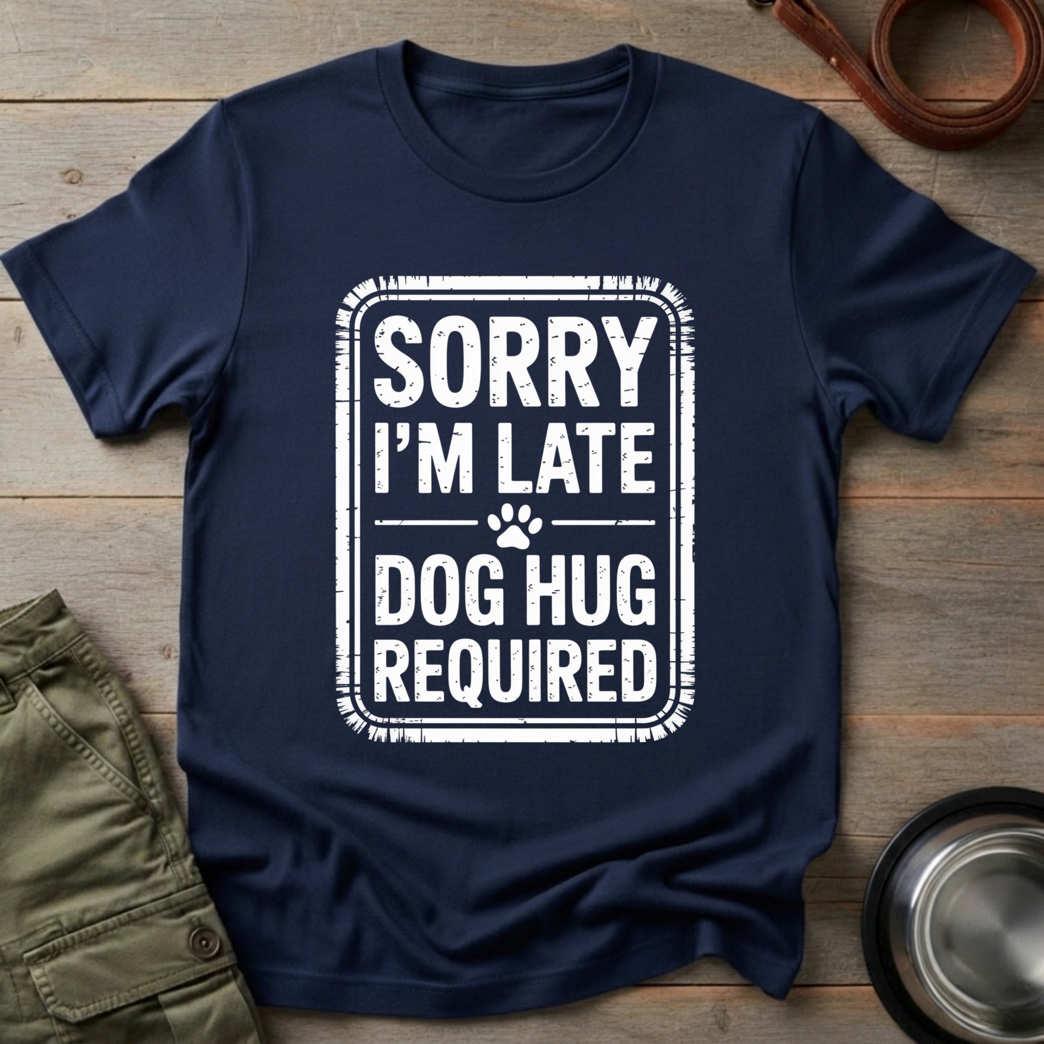 Dog Hug Required Tee