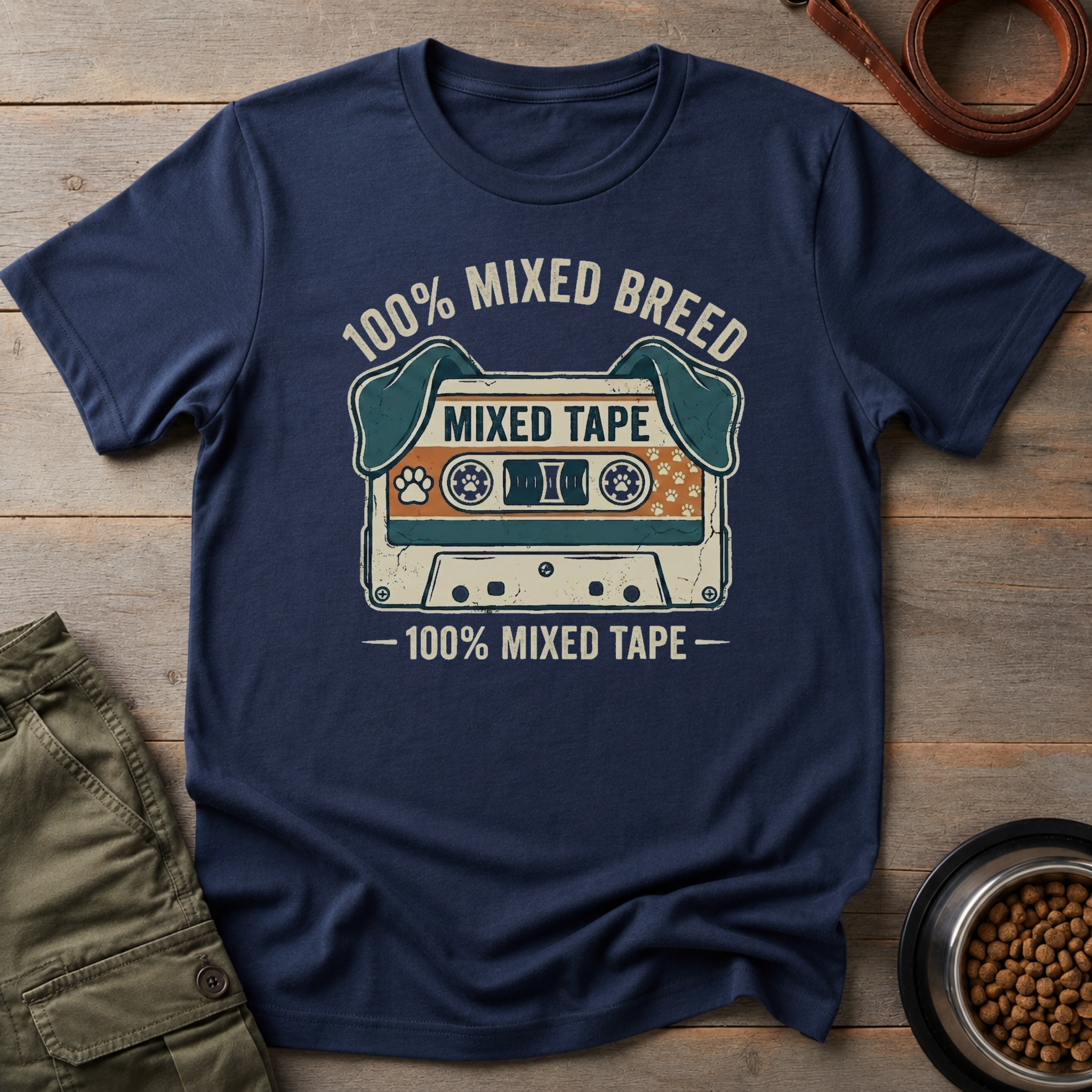 Mixed Breed Mixed Tape Tee