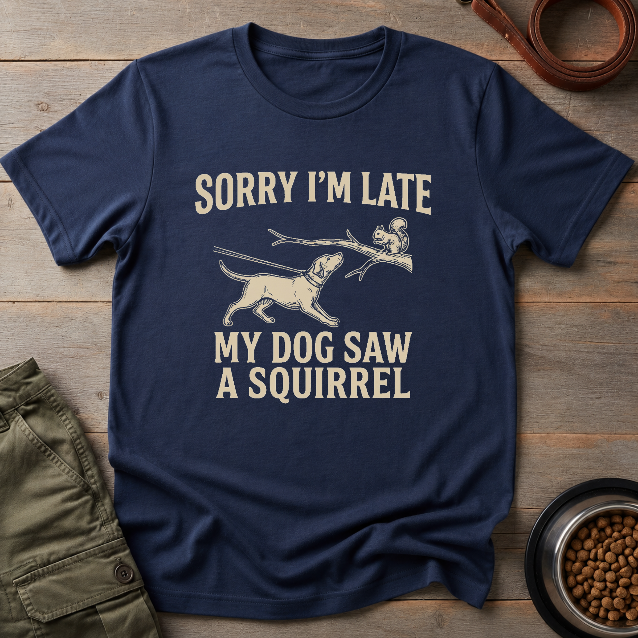 My Dog Saw A Squirrel Tee