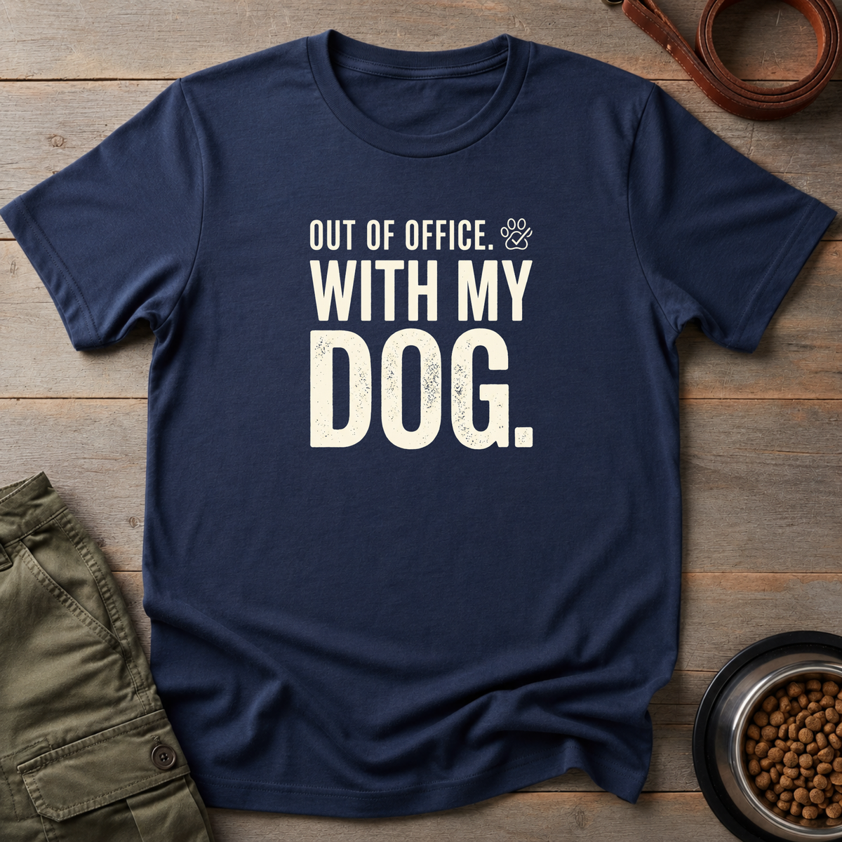 Out Of Office Dog Tee