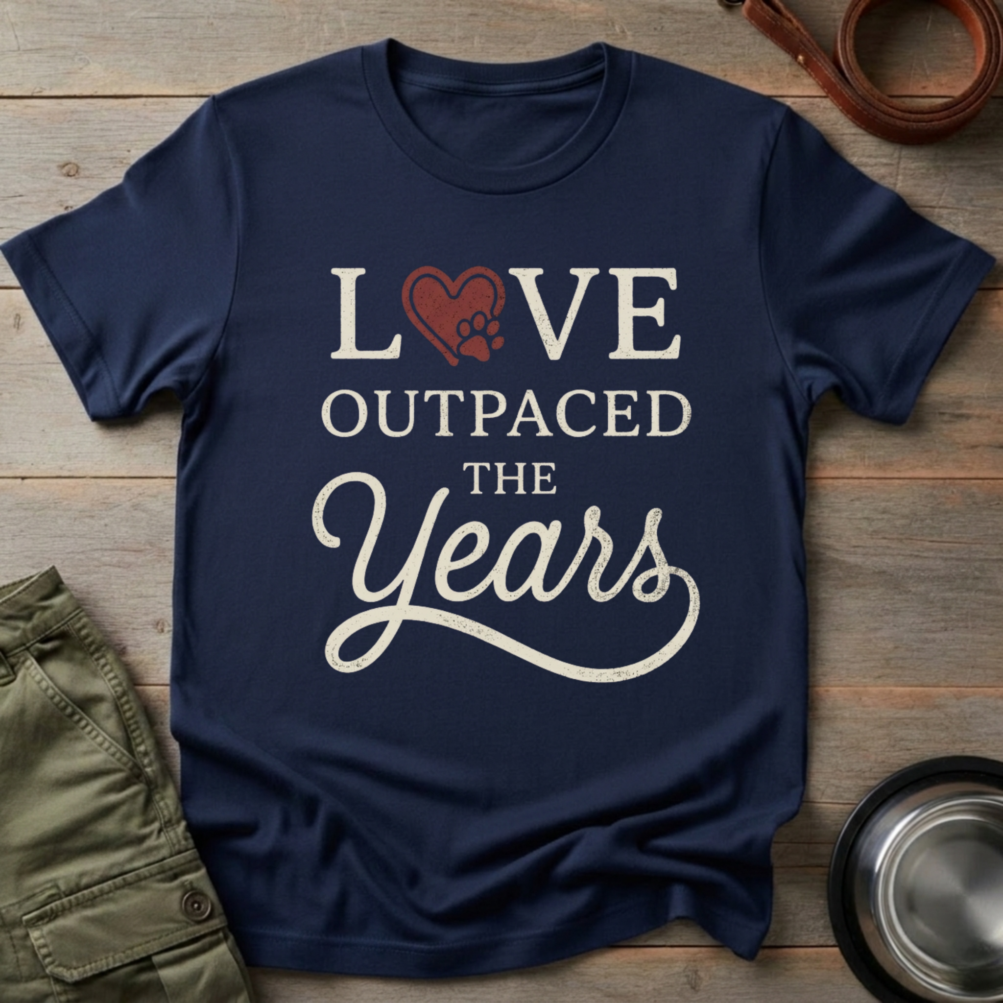 Love Outpaced Years Tee