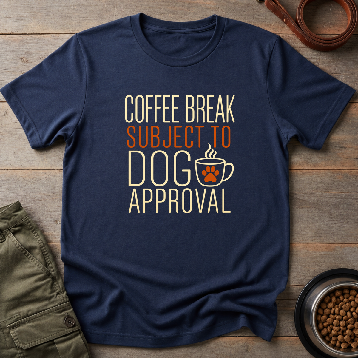 Coffee Dog Approval Tee