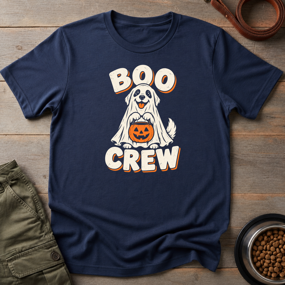 Halloween Boo Dog Tee