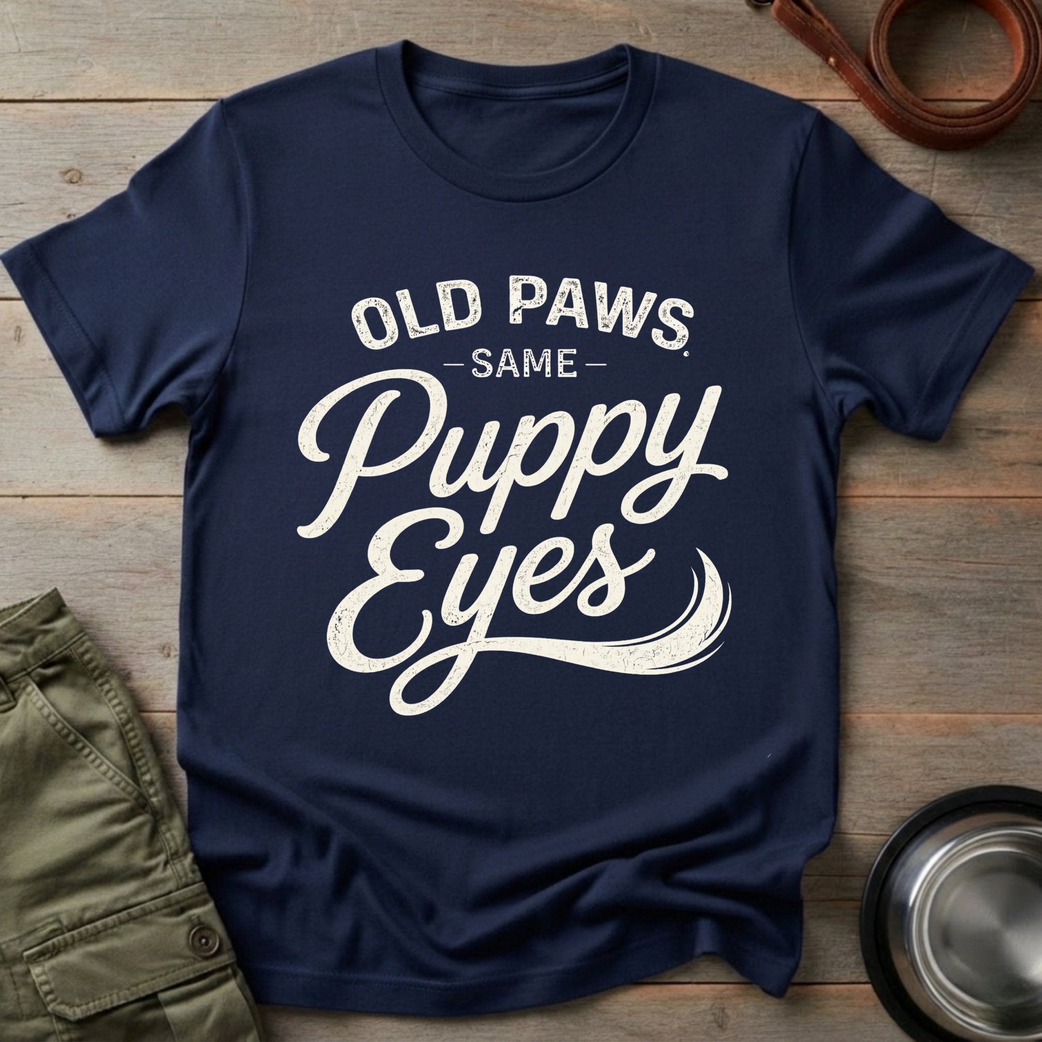 Old Paws Puppy Eyes Tee