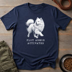 Samoyed Plot Armor Activated Tee