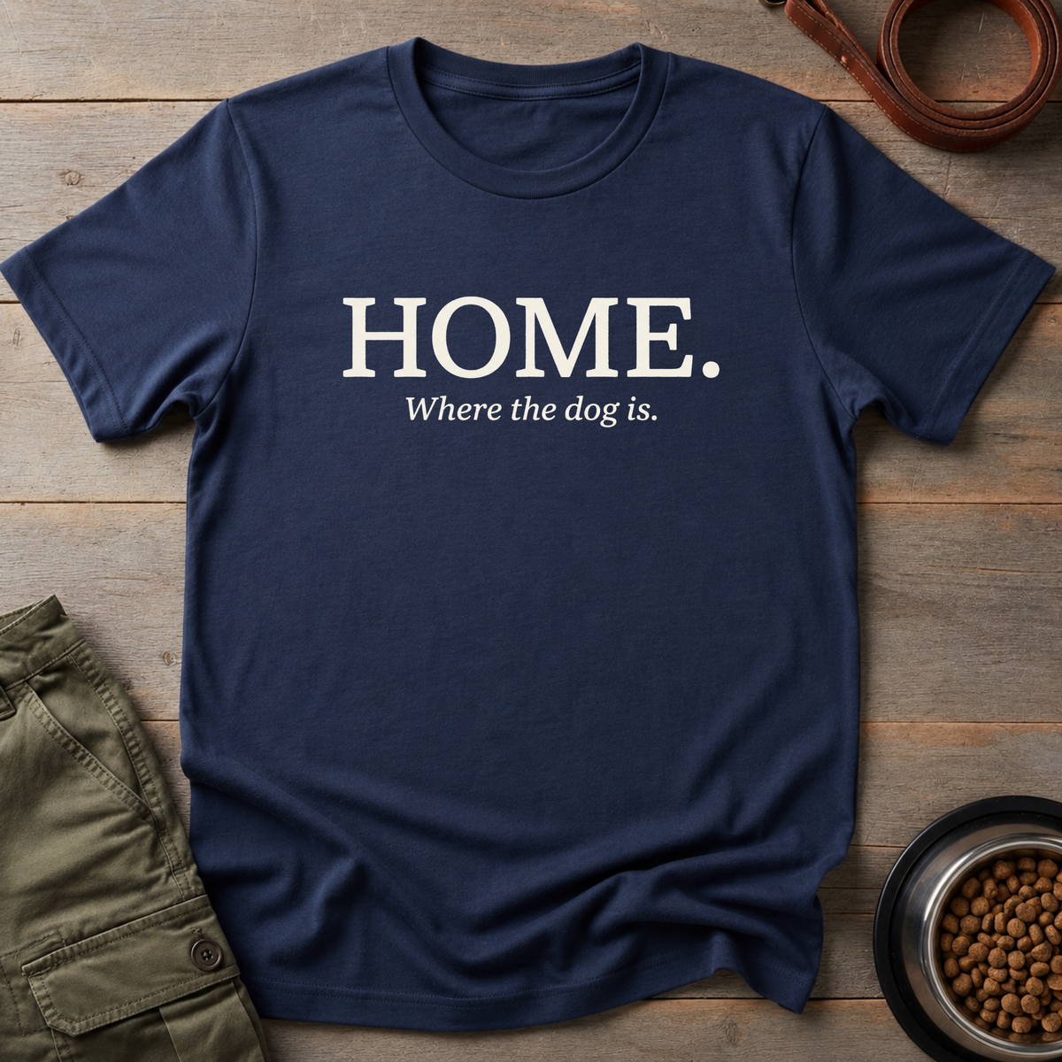 Home Where Dog Tee