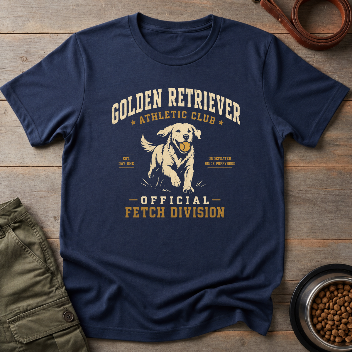 Golden Fetch Champion Tee