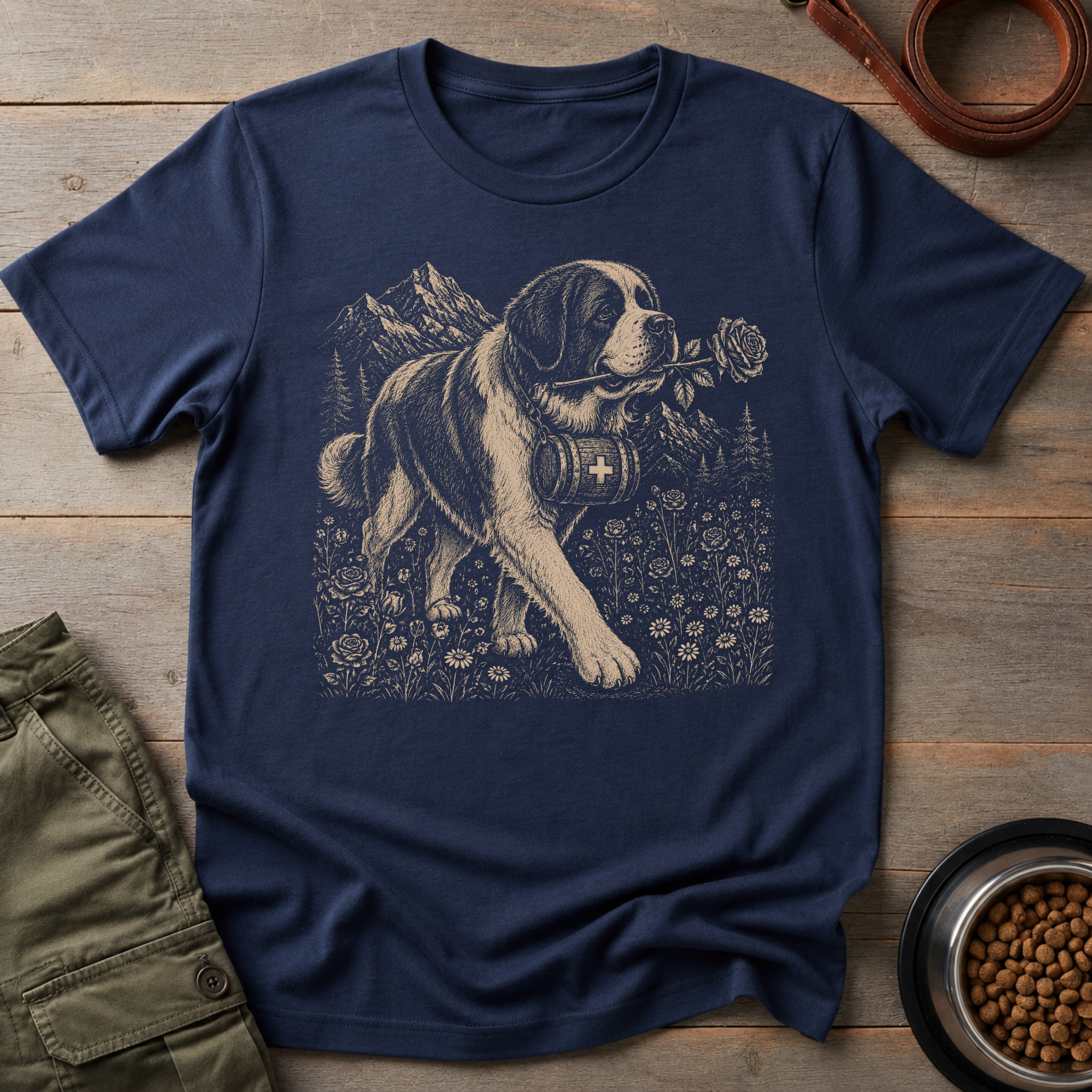 Saint Bernard the Florist Tee