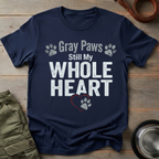 Gray Paws Whole Heart Tee