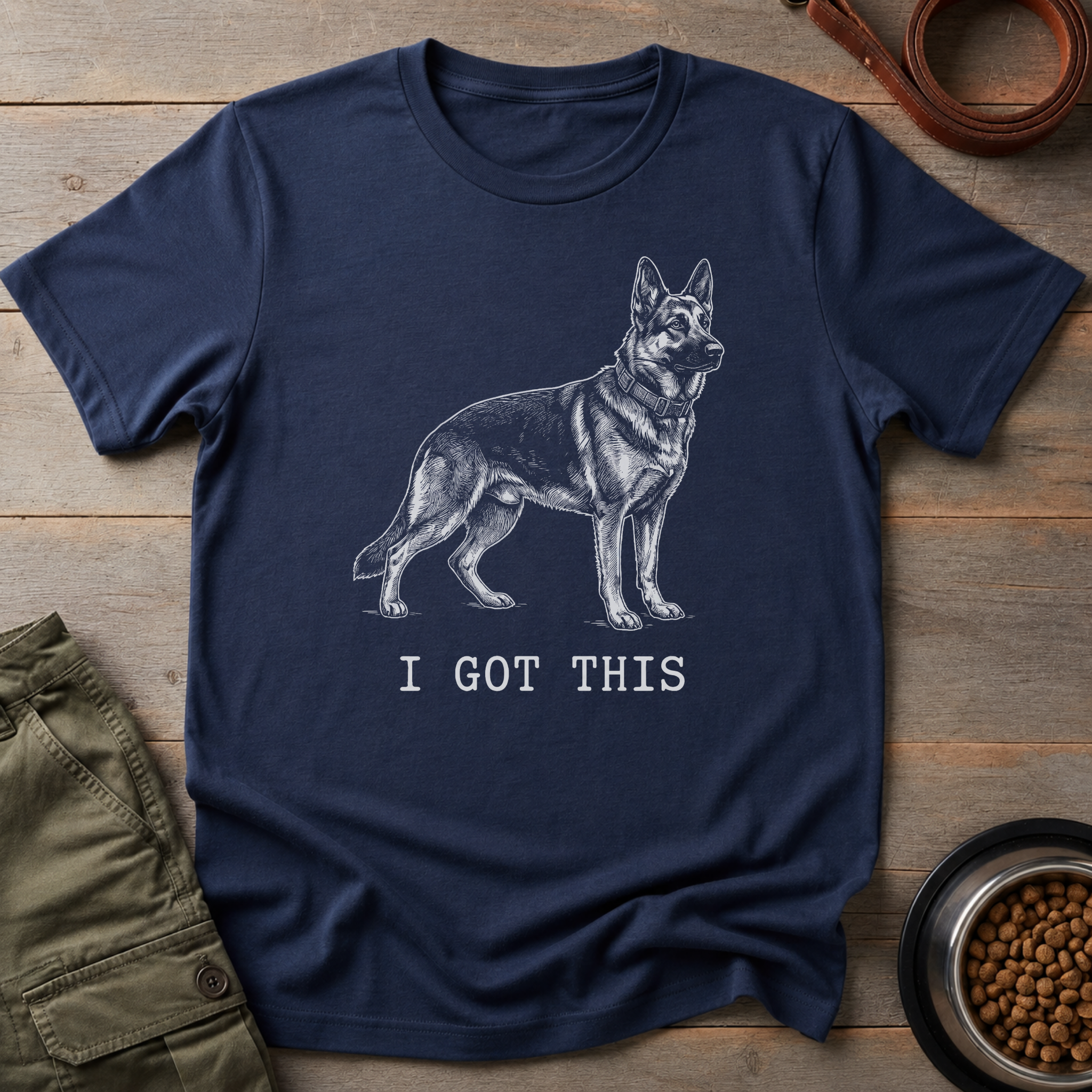 German Shepherd I Got This Tee