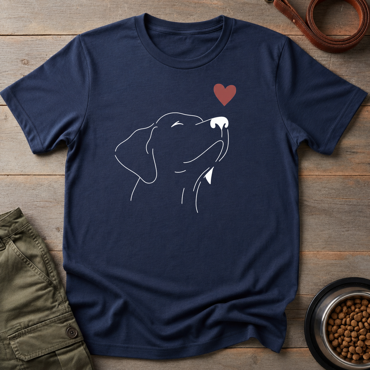 Heartfelt Canine Affection Tee