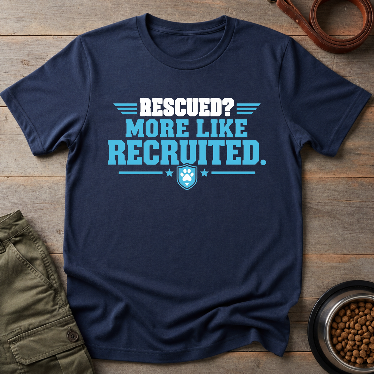 Rescue More Shop Less Tee