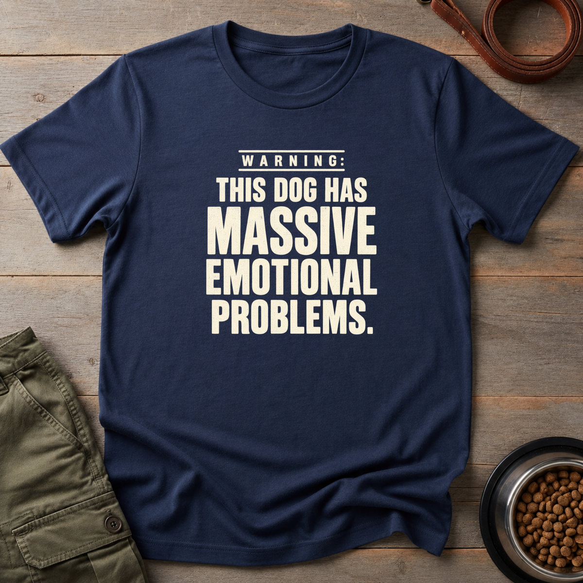 Warning Emotional Problems Tee