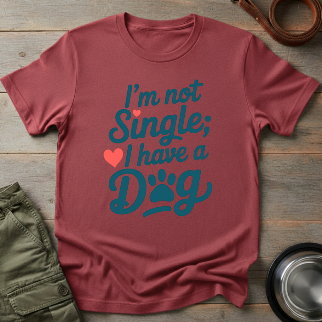 Not Single Dog Love Tee