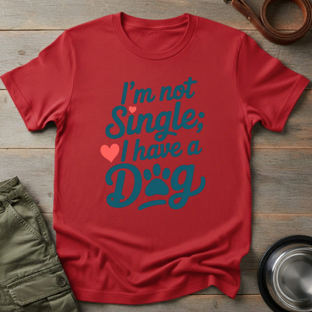 Not Single Dog Love Tee