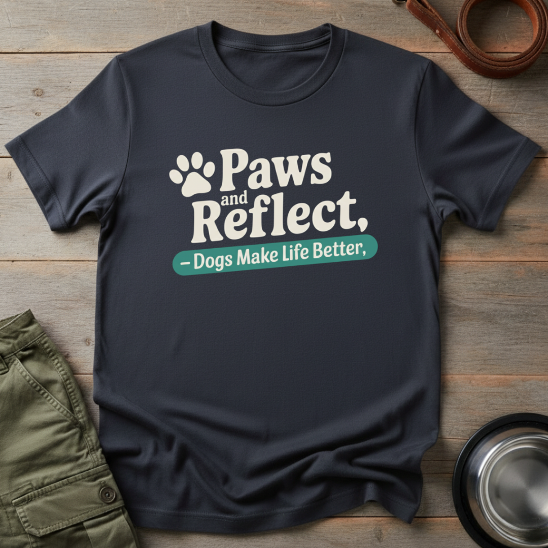 Paws Make Life Better Tee