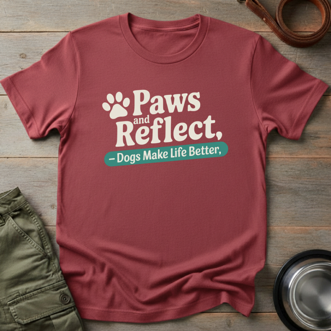 Paws Make Life Better Tee