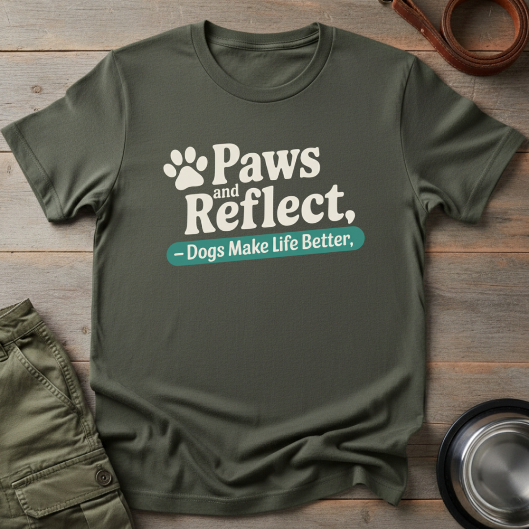 Paws Make Life Better Tee