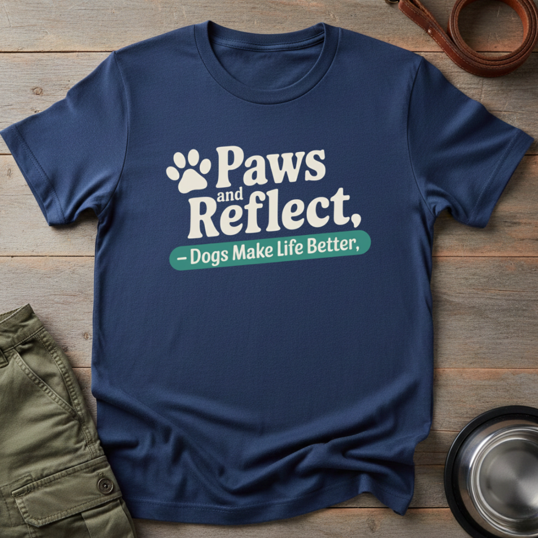 Paws Make Life Better Tee