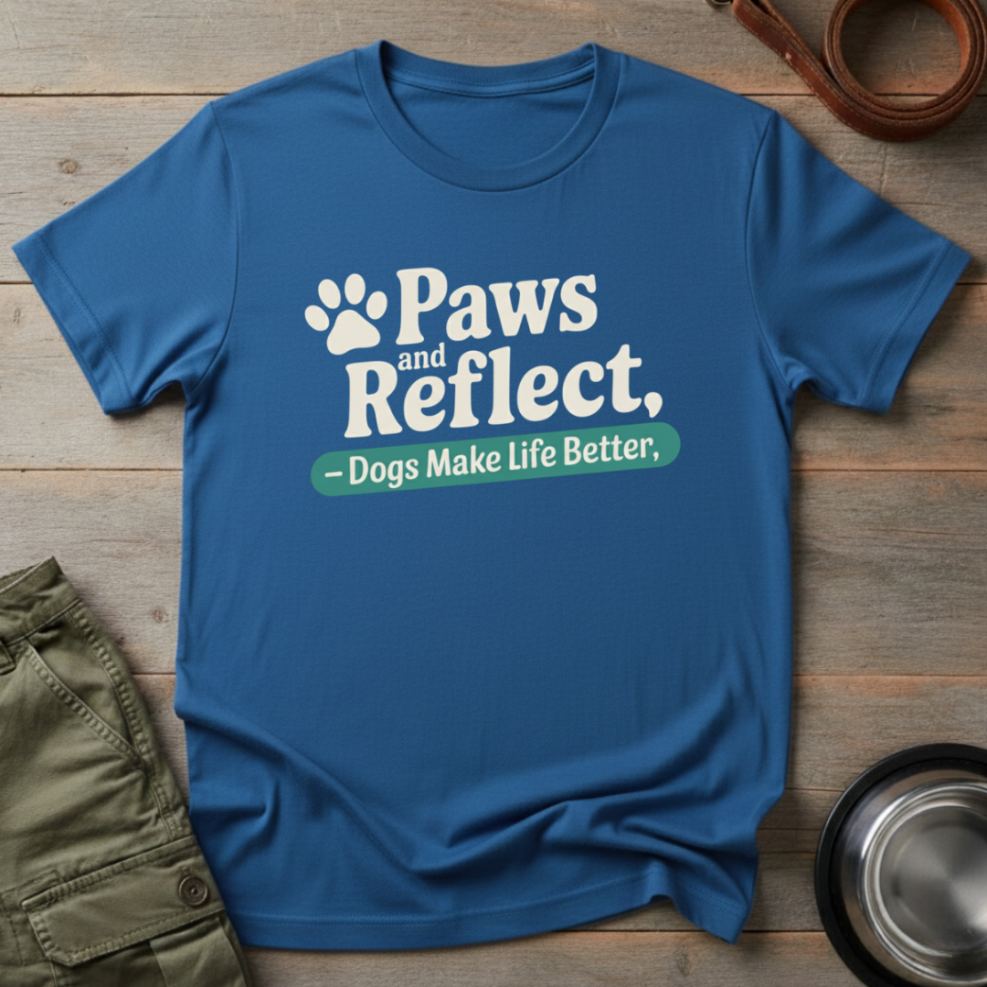 Paws Make Life Better Tee