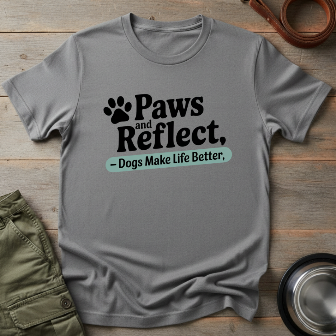 Paws Make Life Better Tee