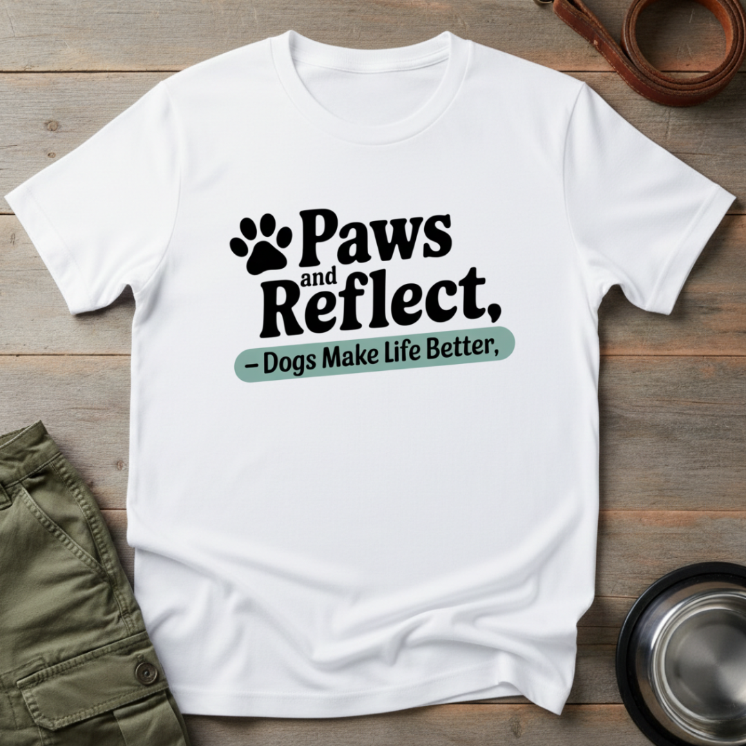 Paws Make Life Better Tee