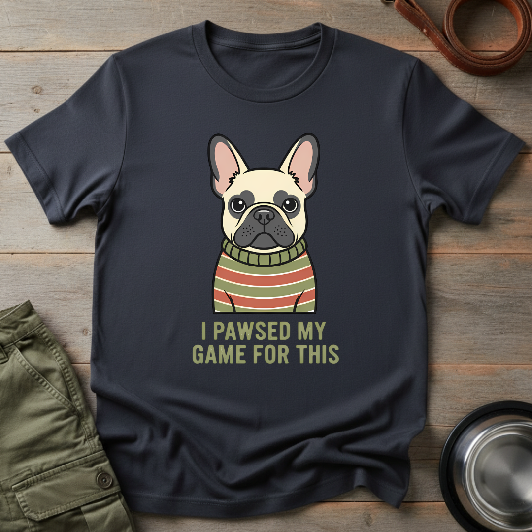 Pawsed My Game Tee