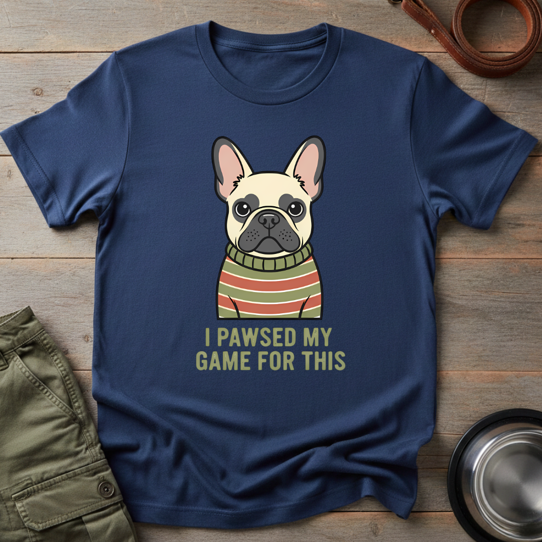 Pawsed My Game Tee
