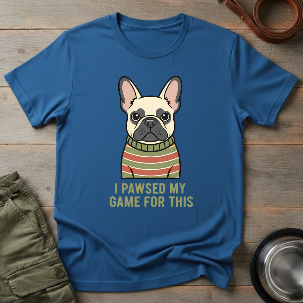 Pawsed My Game Tee