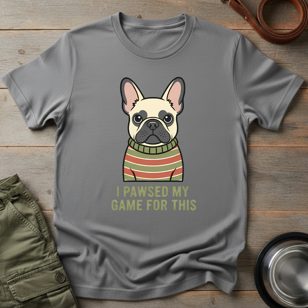 Pawsed My Game Tee