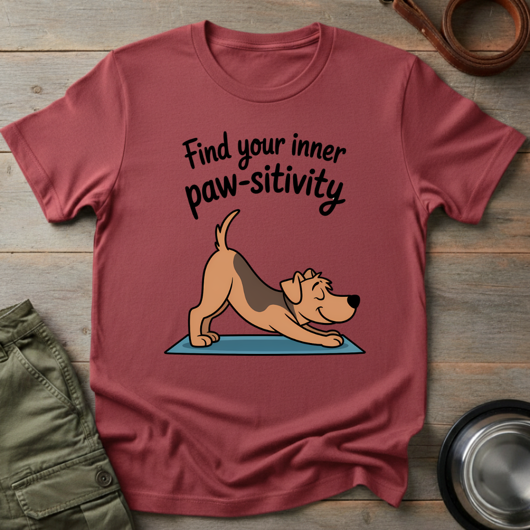 Pawsitive Yoga Pup Tee