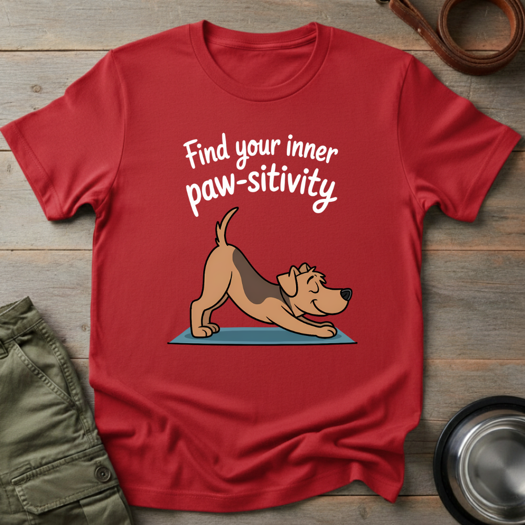 Pawsitive Yoga Pup Tee