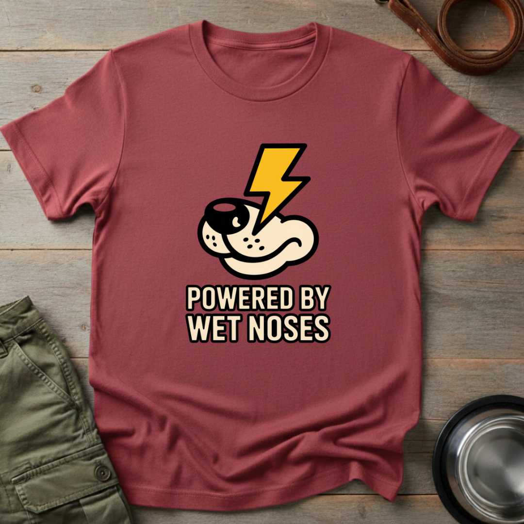 Powered by Wet Noses Tee