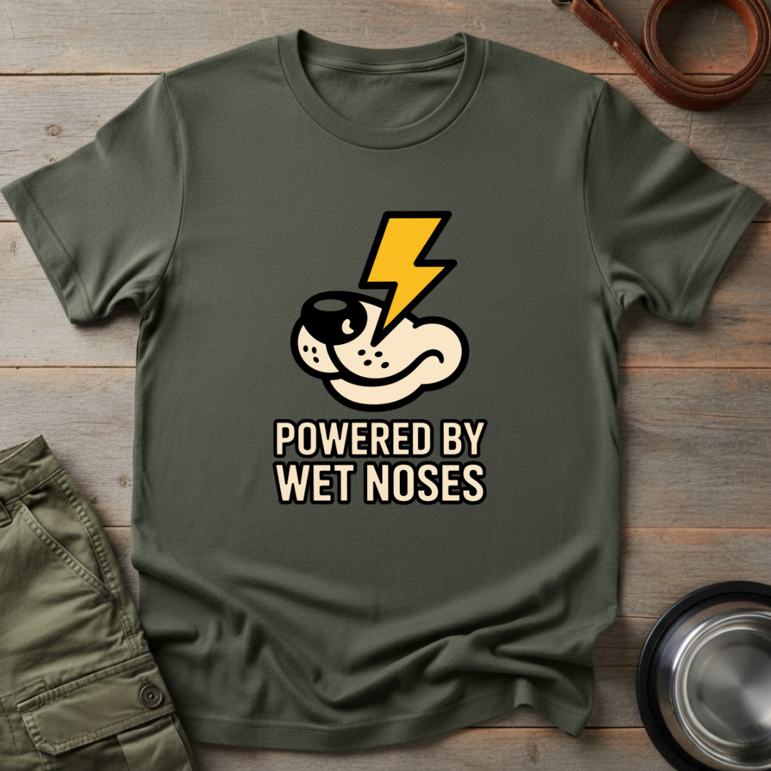 Powered by Wet Noses Tee