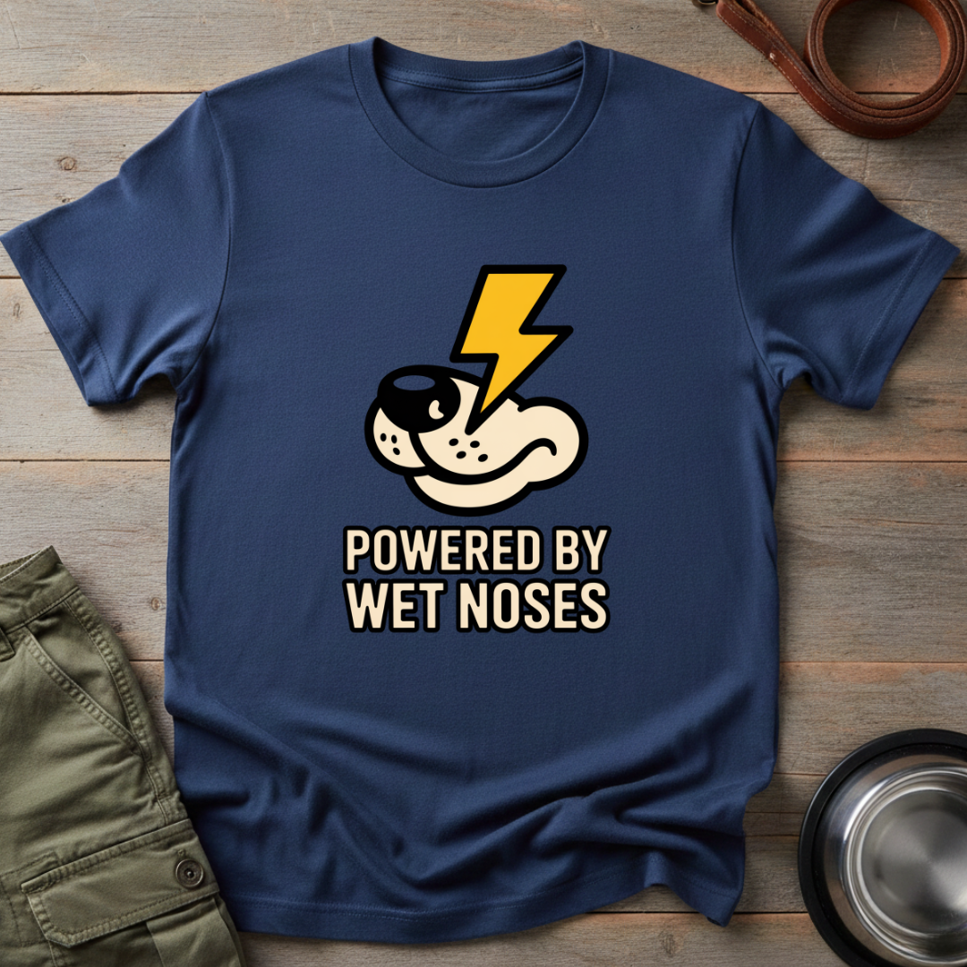 Powered by Wet Noses Tee