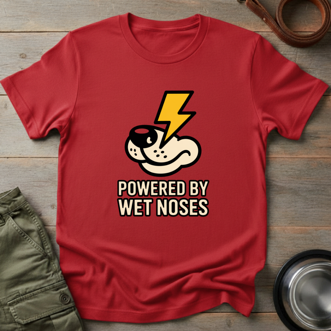 Powered by Wet Noses Tee