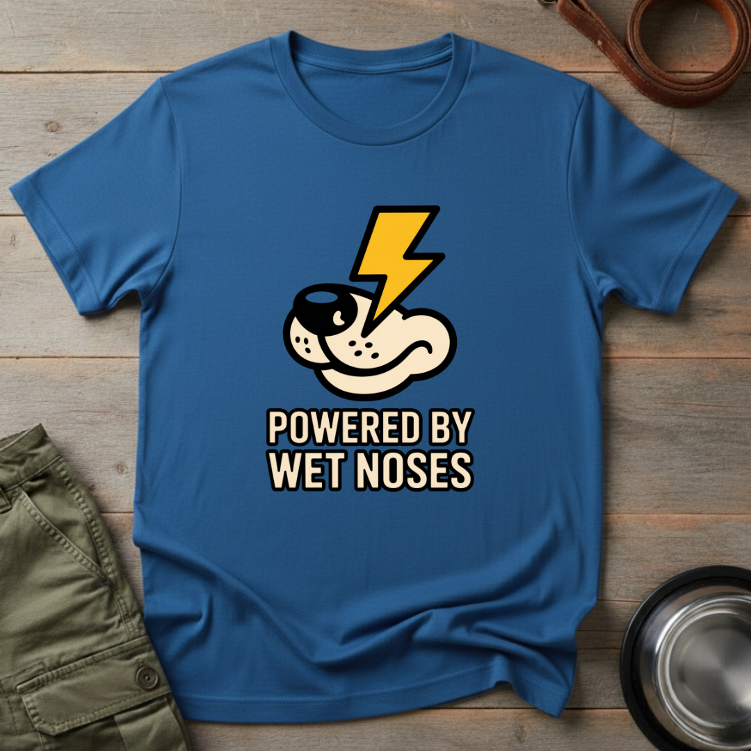 Powered by Wet Noses Tee