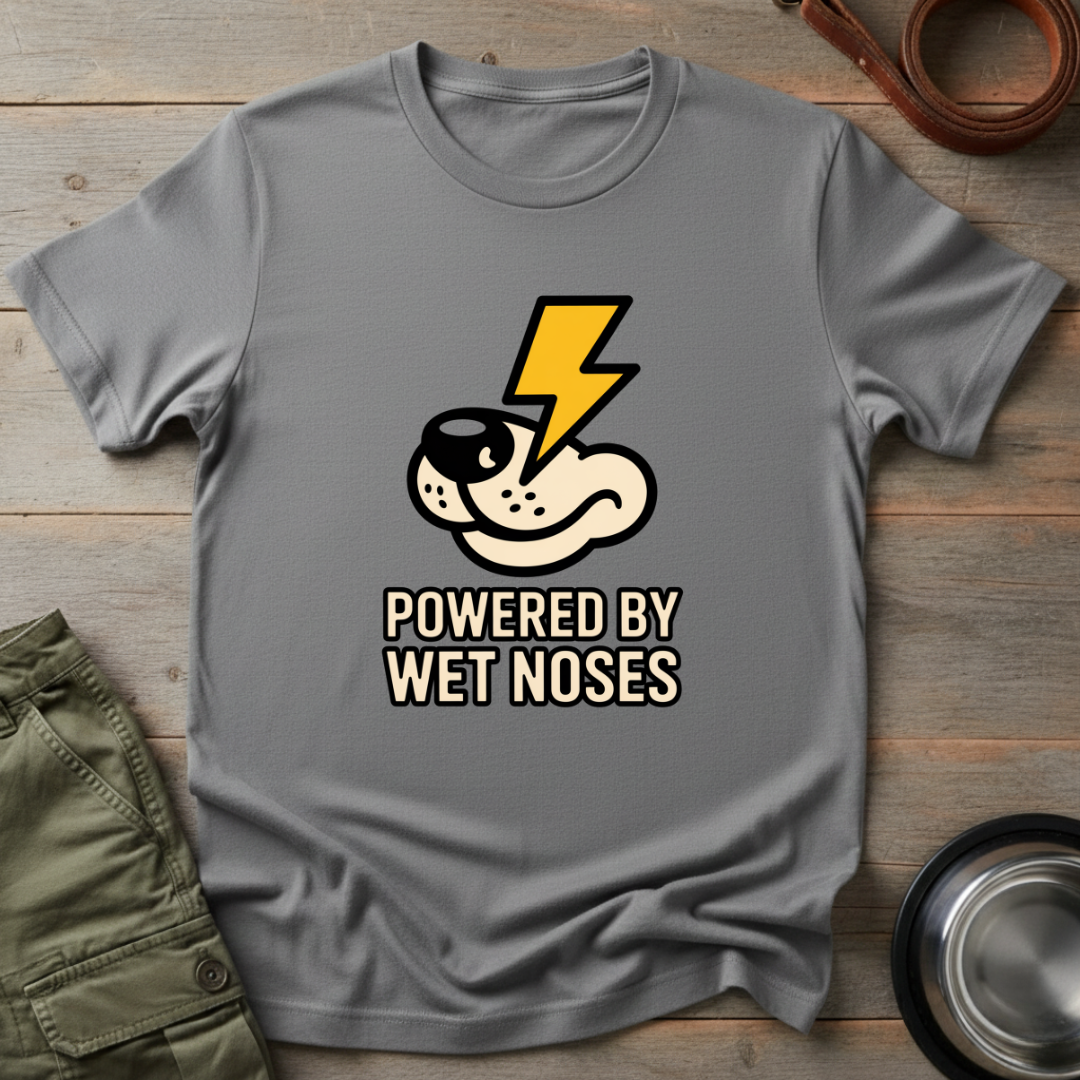 Powered by Wet Noses Tee