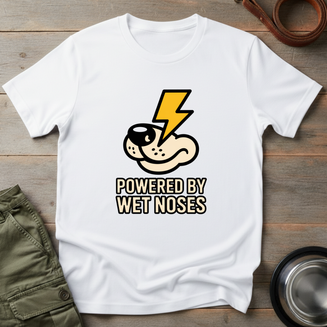 Powered by Wet Noses Tee