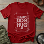 Dog Hug Blueprint Tee