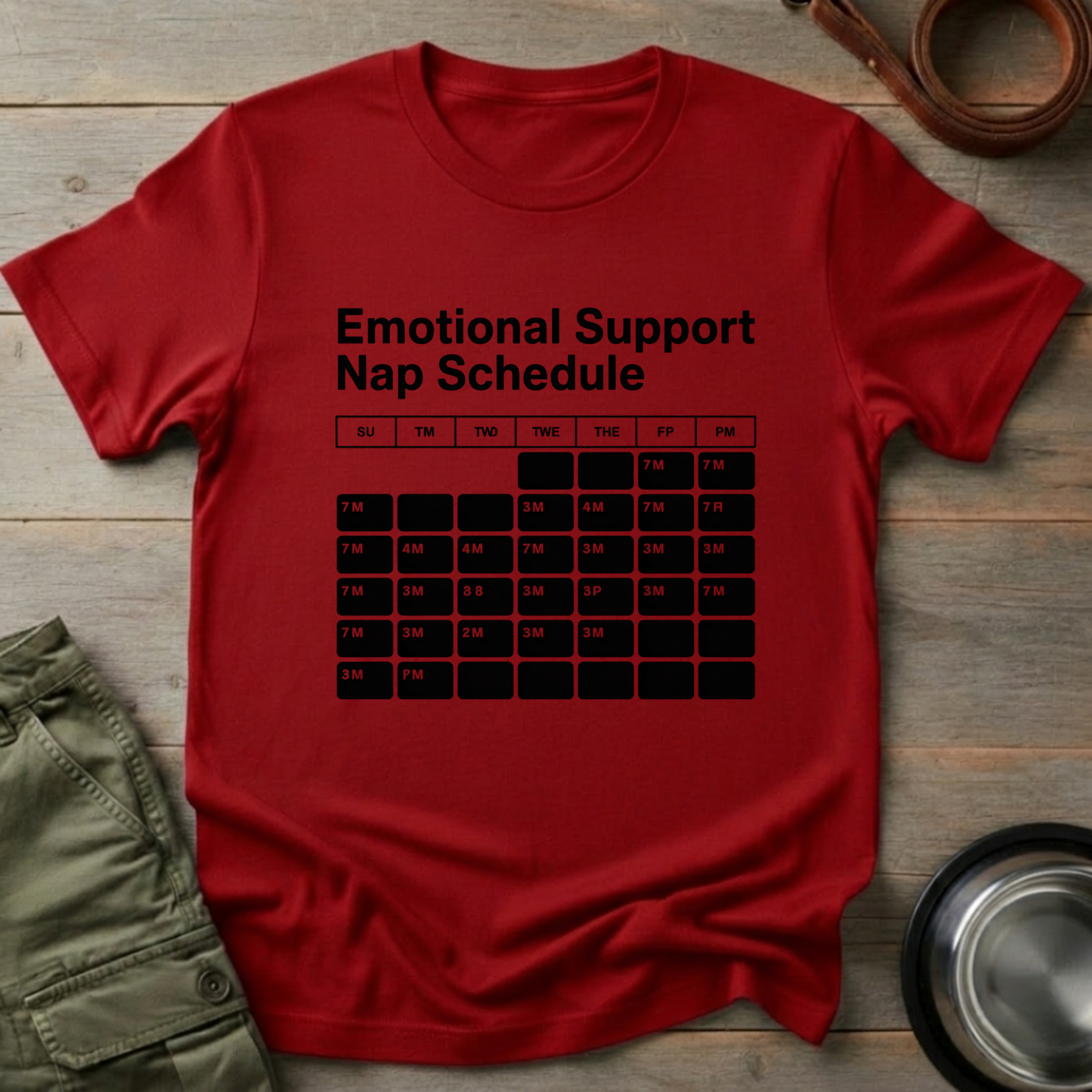 Emotional Support Nap Tee