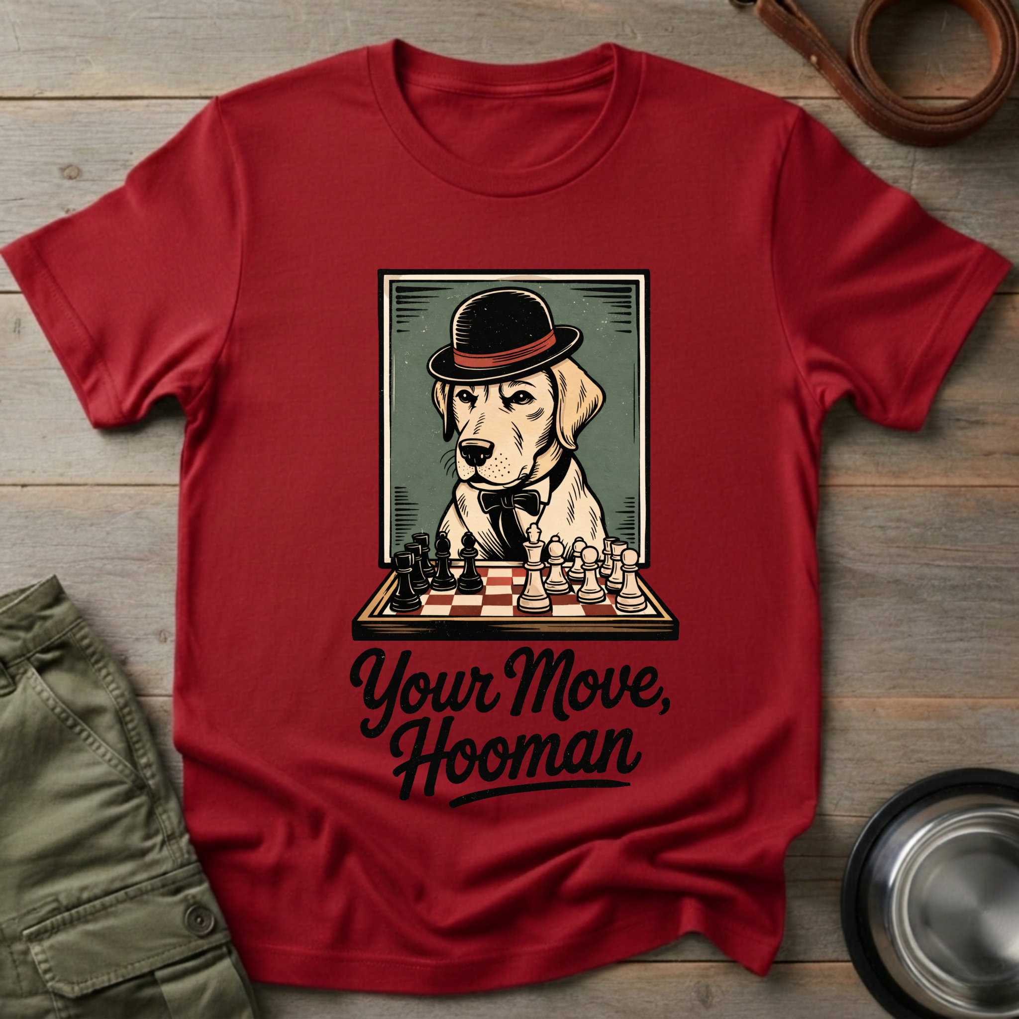 Your Move, Hooman Dog Tee
