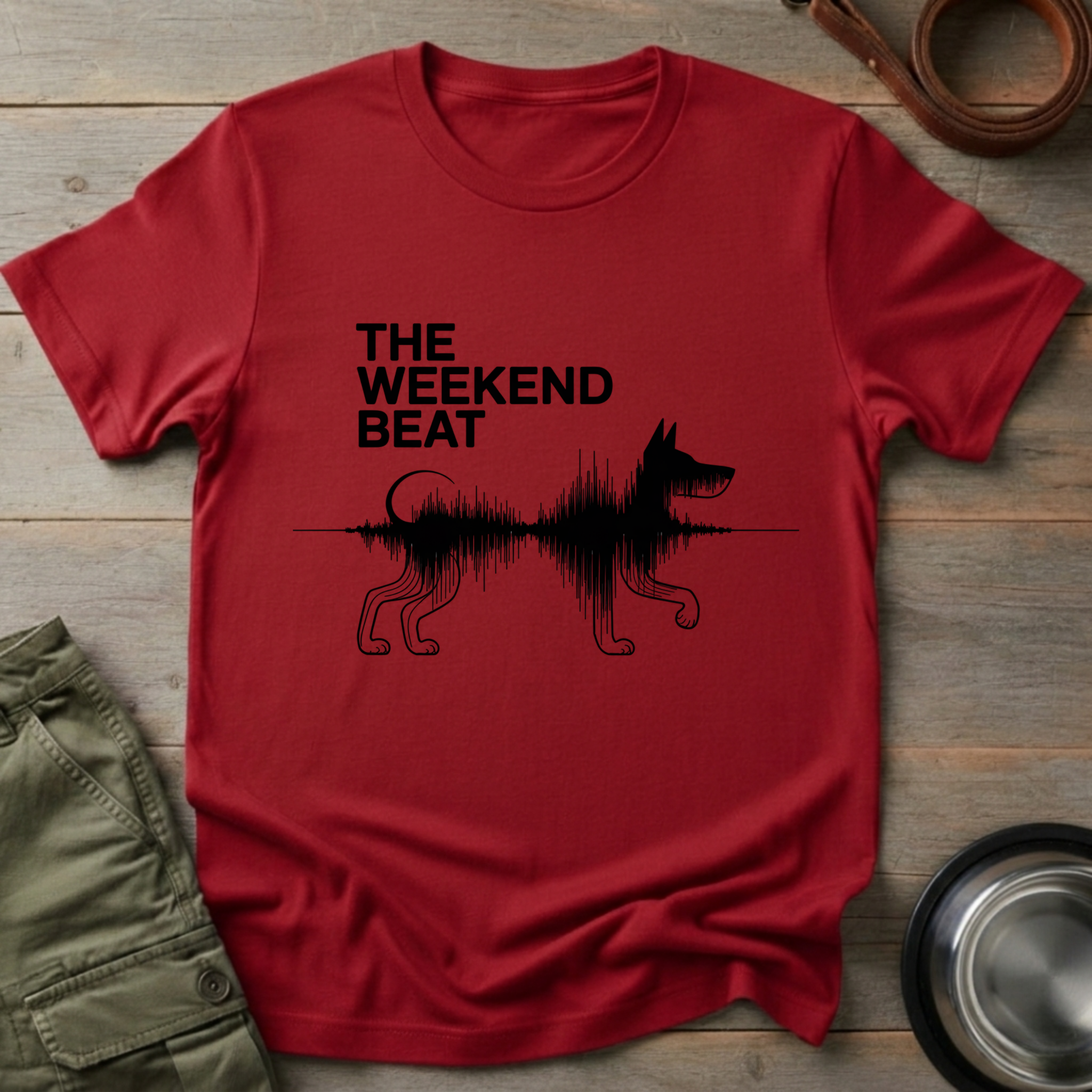 The Weekend Beats Dog Tee