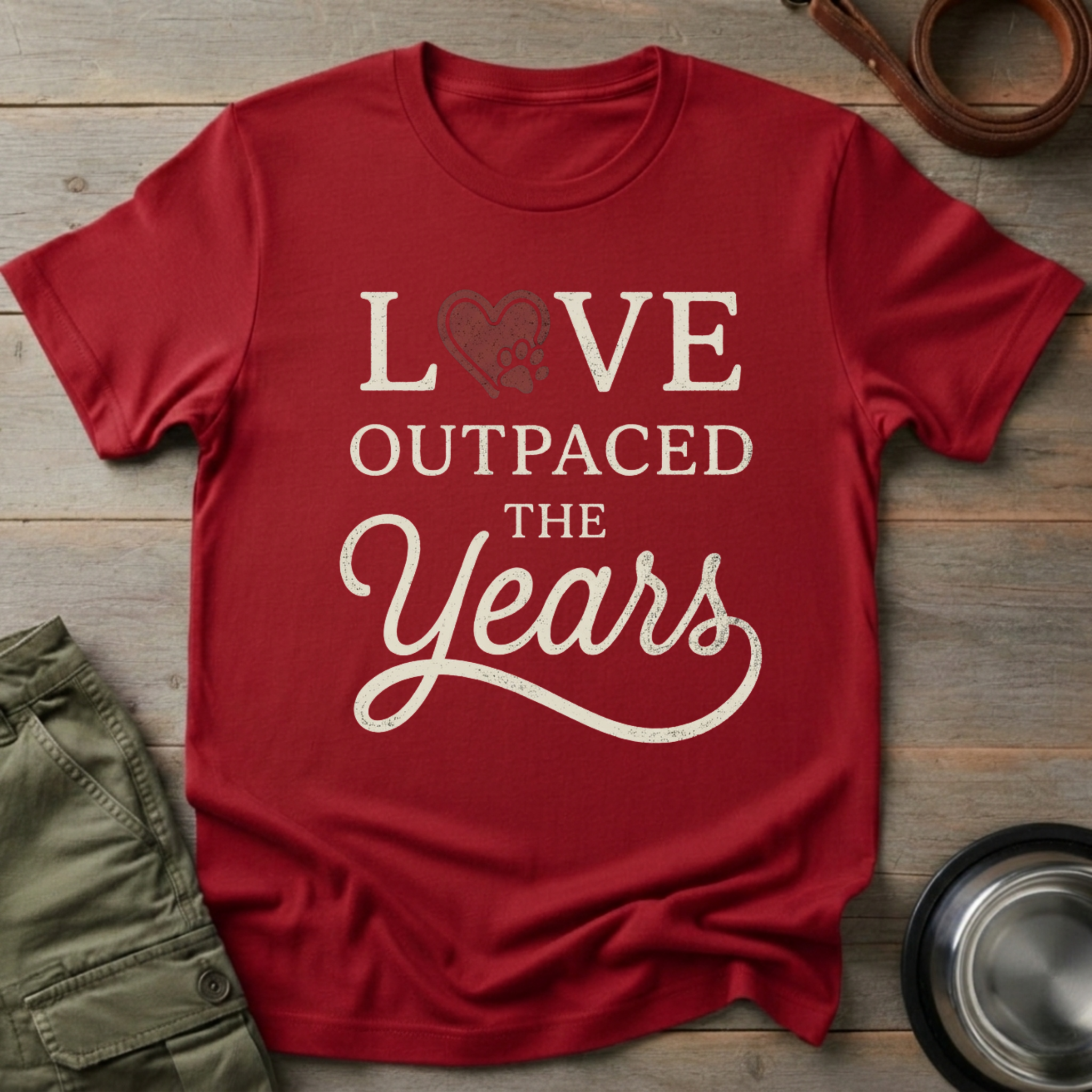 Love Outpaced Years Tee